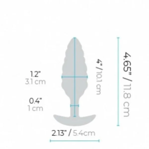 b-Vibe Texture Vibrating Anal Plug — image 21 of 25