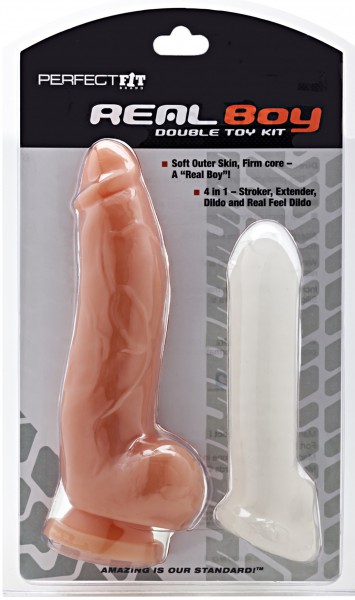 Real Boy 7.5" Cock + Sleeve Kit