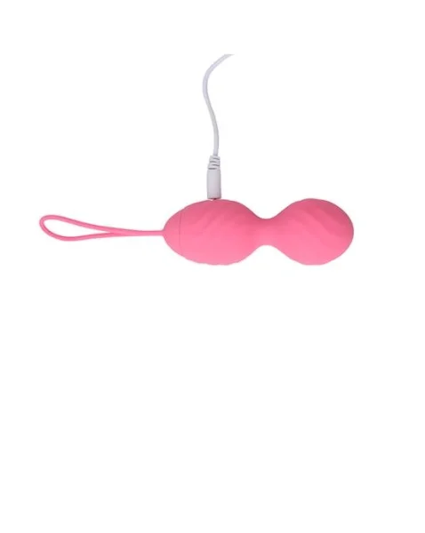 Ridged Vibrating Bullet - Pink
