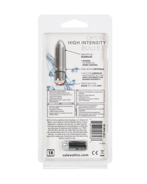 Crystal High Intensity Bullet - Silver