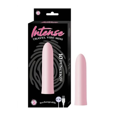 Intense Travel Vibe Mini Pink Mini Wand Vibrator