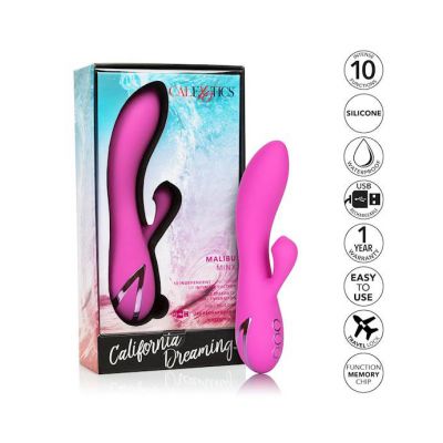 California Dreaming Malibu Minx Vibrator Pink