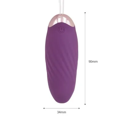 Amore Pastel Pleasure Pulsating Bullet Vibrator With Remote