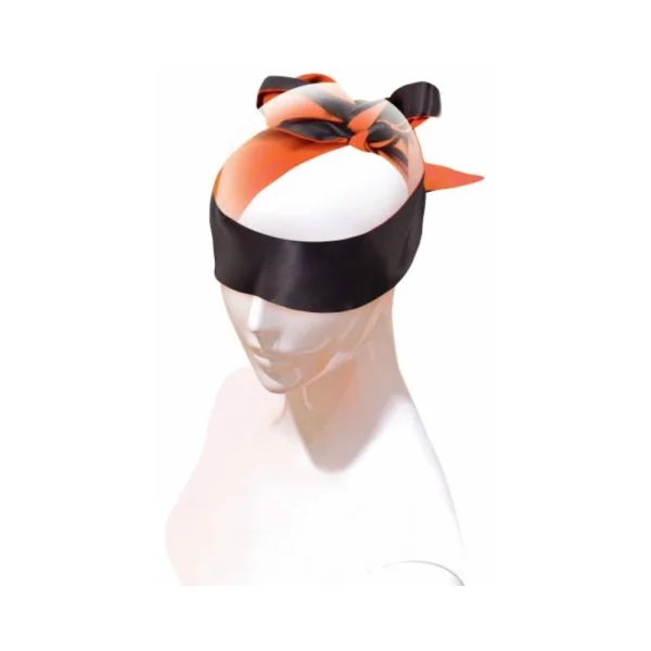 Orange Is The New Black Satin Sash Reversible Blindfold Restraint — image 6 of 7