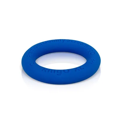 Ringo Ritz Xl Cock Ring Blue Xl