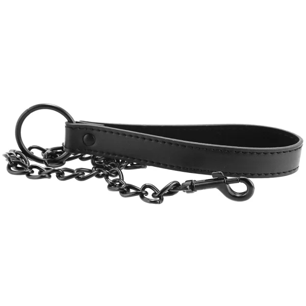 Sex Mischief Fishnet Collar and Leash — image 7 of 8