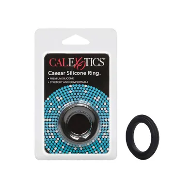 Adonis Silicone Ring Caesar Black Black