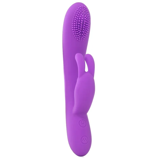 Embrace Massaging G-Rabbit Rechargeable Silicone Vibrator