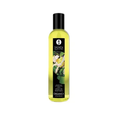 Shunga Massage Oil Organic Green