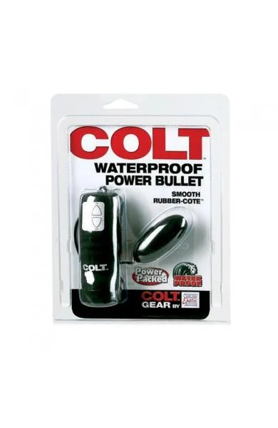 Colt Waterproof Power Bullet Vibrator Black