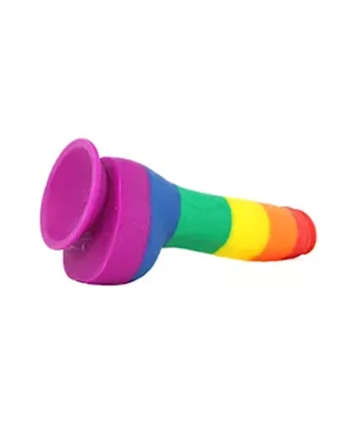 Colours Pride Edition 6 Inch Dildo - Rainbow - 6 Inch — image 5 of 6