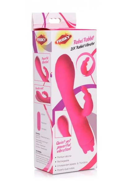 Rebel Rabbit 21-X Silicone Vibrator — image 8 of 8