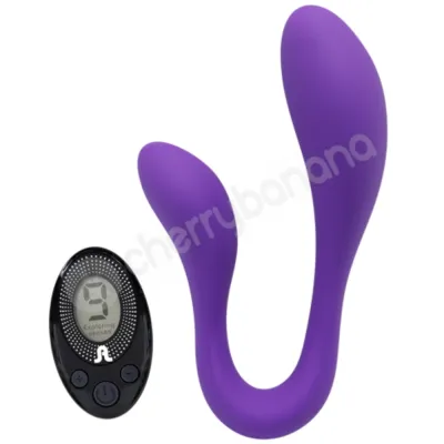 Adrien Lastic Couple Secrets II Hands Free Purple Double Penetration Vibrator