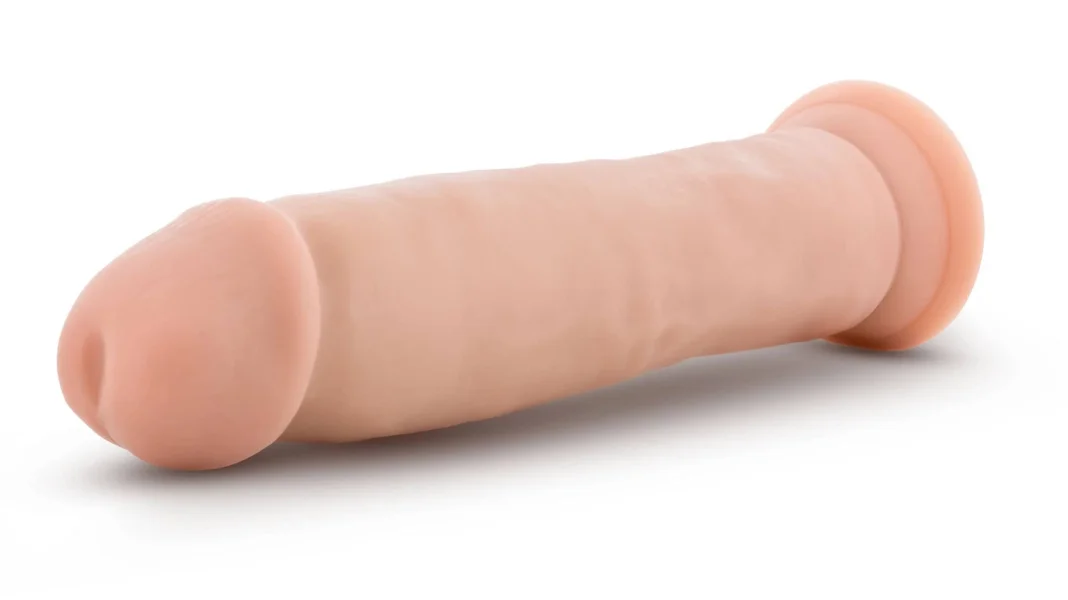 Dr. Skin Silicone - Dr. Henry - 9 Inch Dildo With  Suction Cup - Vanilla