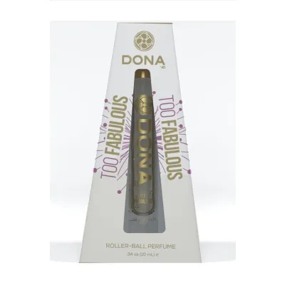 Dona Rollerball Perfume Too Fabulous Clear 0 34oz