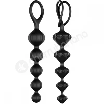 Satisfyer Black Love Beads 2 Pack