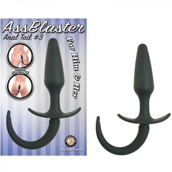 Ass Blaster Anal Tail 3 Black
