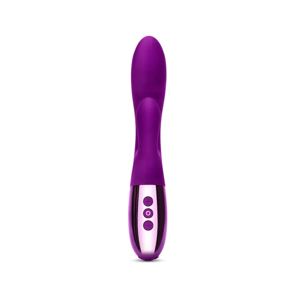 Le Wand Blend Dual-Motor Rabbit Vibrator - Dark Cherry