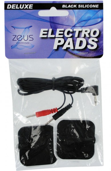 Zeus Deluxe Black Electro Pads 2-Pack