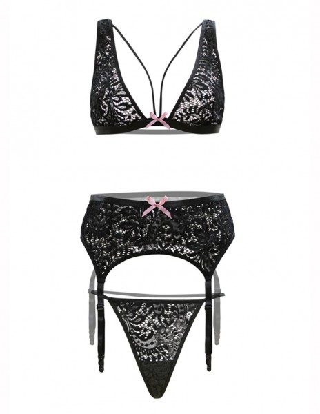 Fantasy Lingerie Midnight Set
