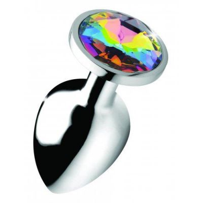 Rainbow Gem Butt Plug Large