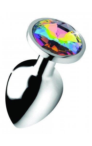 Rainbow Gem Butt Plug - Large