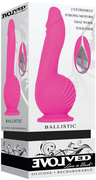 7.5" Ballistic Vibrating Dildo