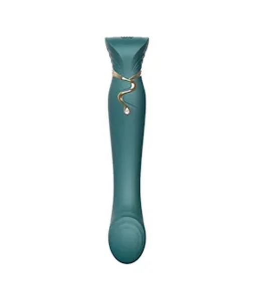 Zalo Queen Set Vibrator - Green - 8.5 Inches — image 13 of 19
