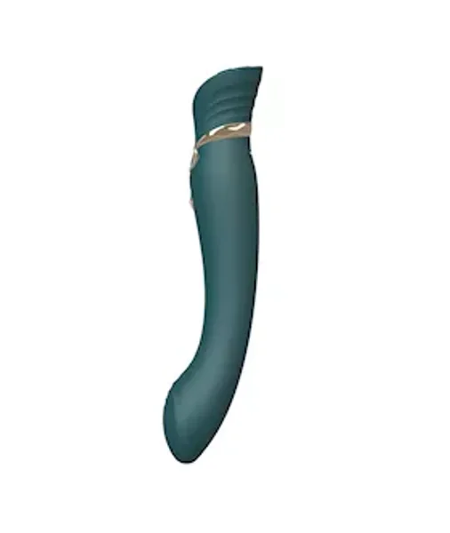 Zalo Queen Set Vibrator - Green - 8.5 Inches — image 14 of 19