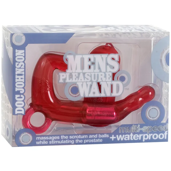 Mens Pleasure Wand - Red — image 9 of 10
