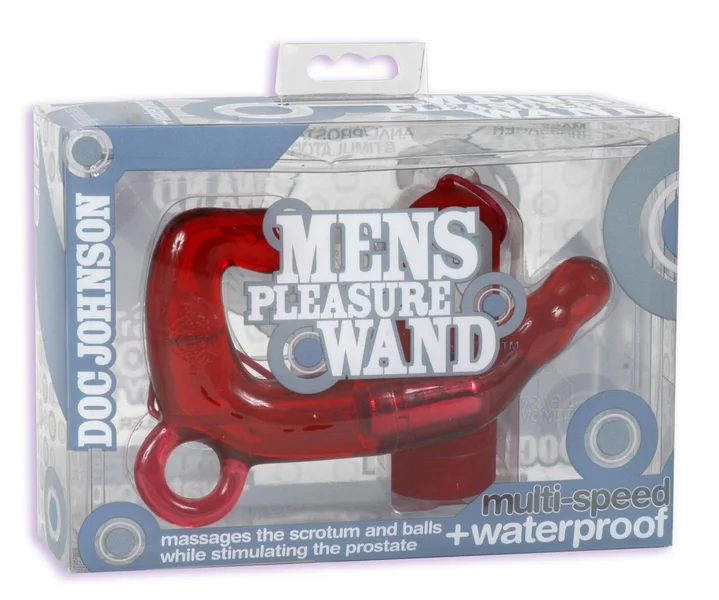 Mens Pleasure Wand - Red — image 8 of 10