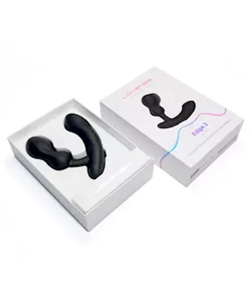 Edge 2 Prostate Massager - Black - 3.5 Inch — image 7 of 8