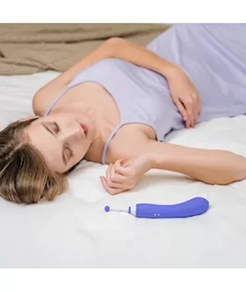Lovense Hyphy Double-sided Vibrator - Purple - 8.3 Inch — image 6 of 6