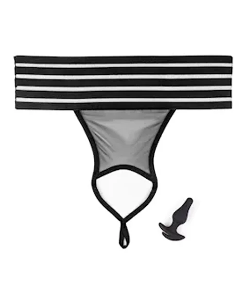 Hookup Panties Crotchless Love Garter - O/s - Black - O/s — image 7 of 10