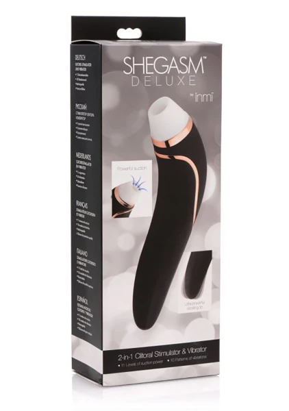 Shegasm Deluxe Clitoral Stimulator and Vibe