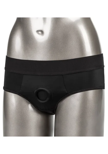 Her Royal Harness Backless Brief  Strap-On Harness by CalExotics - 2 X-Large / 3X-Large