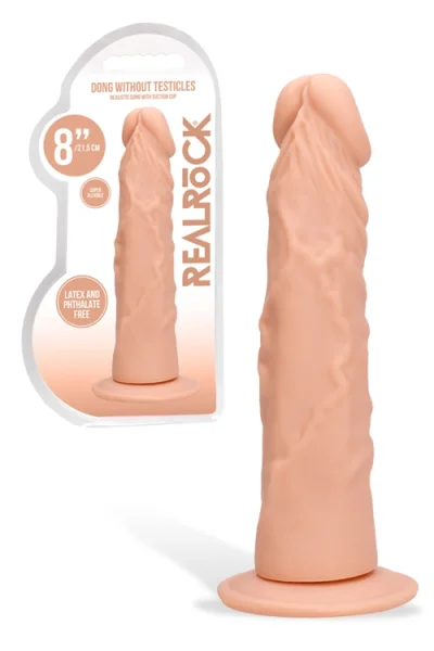 RealRock 8" Realistic Dong with Suction Cup Base