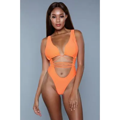 Makayla Monokini Orange Large