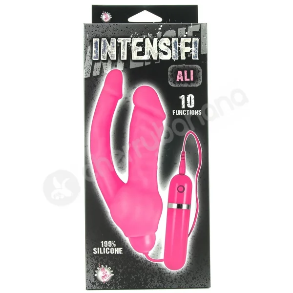 Intensifi Ali Pink Double Penetration Vibrator