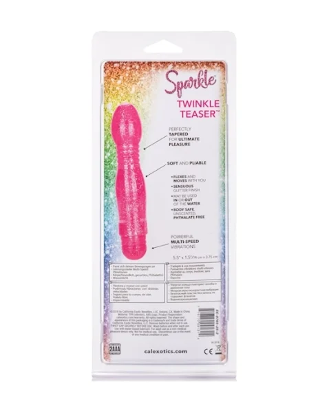 Sparkle Twinkle Teaser - Pink - 6 Inch