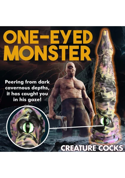 Creature Cocks - Cyclops Monster Silicone Dildo