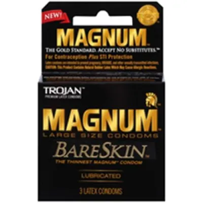 Trojan Magnum Bareskin 3 Pack