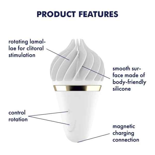 Satisfyer Sweet Treat Spinnator White — image 7 of 7