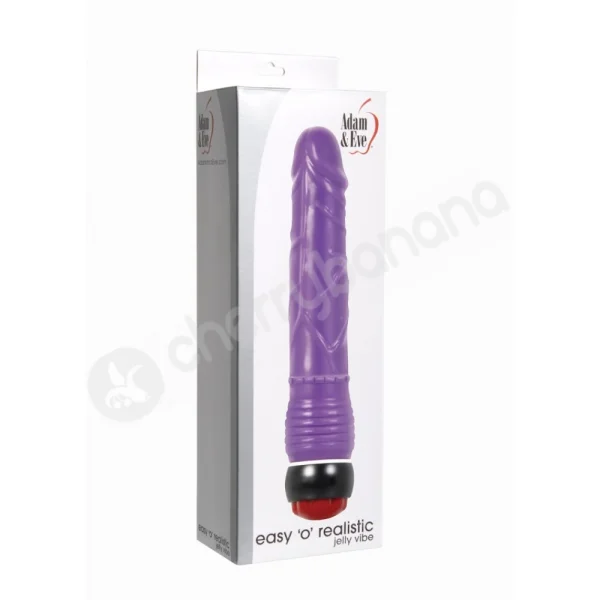 Adam & Eve Easy O Realistic Jelly Vibe