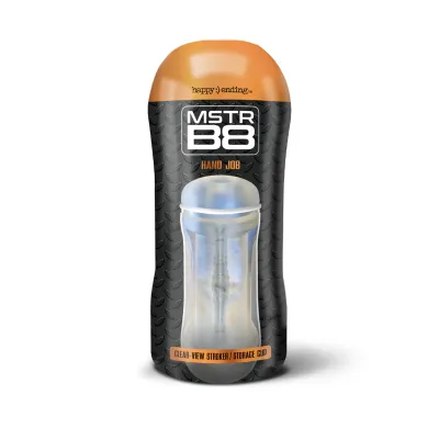 MSTR B8 Clear View Stroker Hand Job