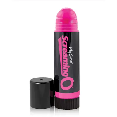 My Secret Screaming O Vibrating Lip Balm Pink Single