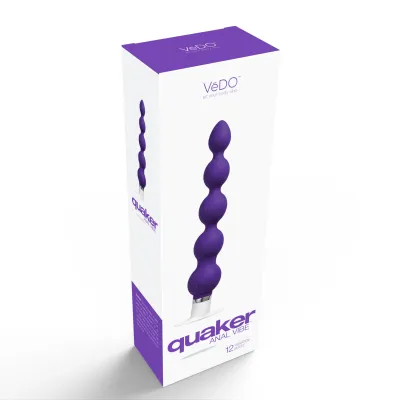 Quaker Anal Vibe Into You Indigo