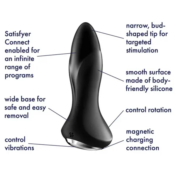Satisfyer Rotator Plug 1 with Rotating Beads