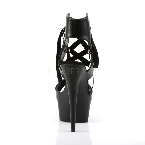 DELIGHT-600-14 - 6" Heel, 1 3/4" PF Front Lace-Up Ankle High Sandal — image 4 of 4