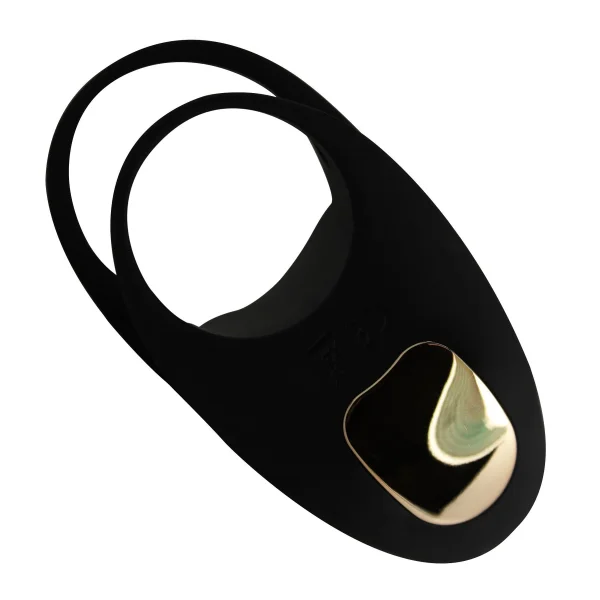 Wireless Vibrating Double Cock Ring With Tongue Taser - Enhance Erections & Pleasure!
